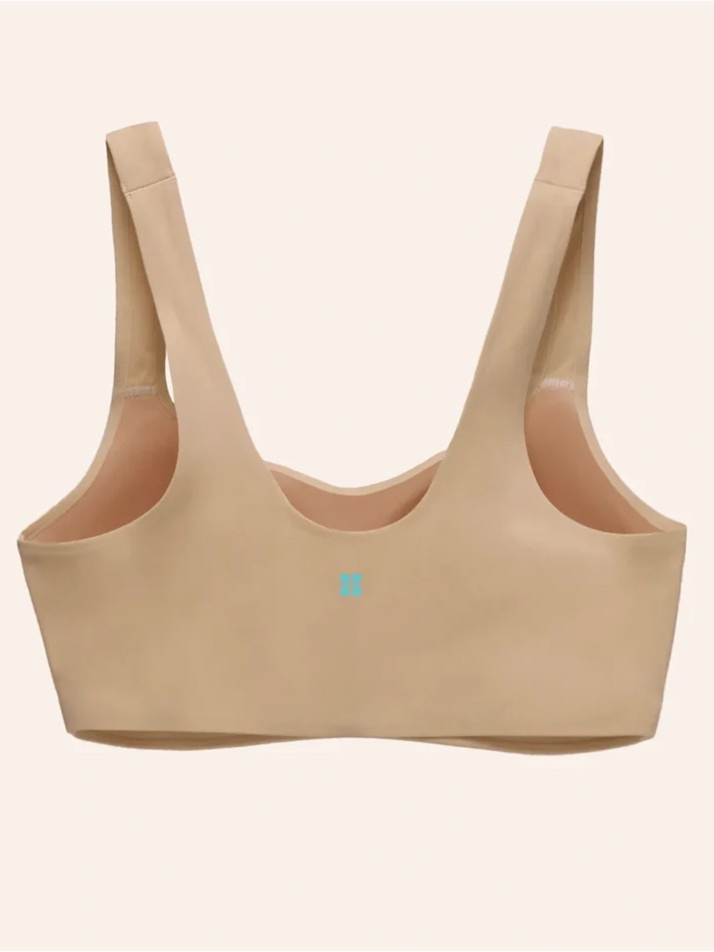 HUUG Daily Embrace Nude Pullover Bra Chai wide strap Size Large - Picture 5 of 7